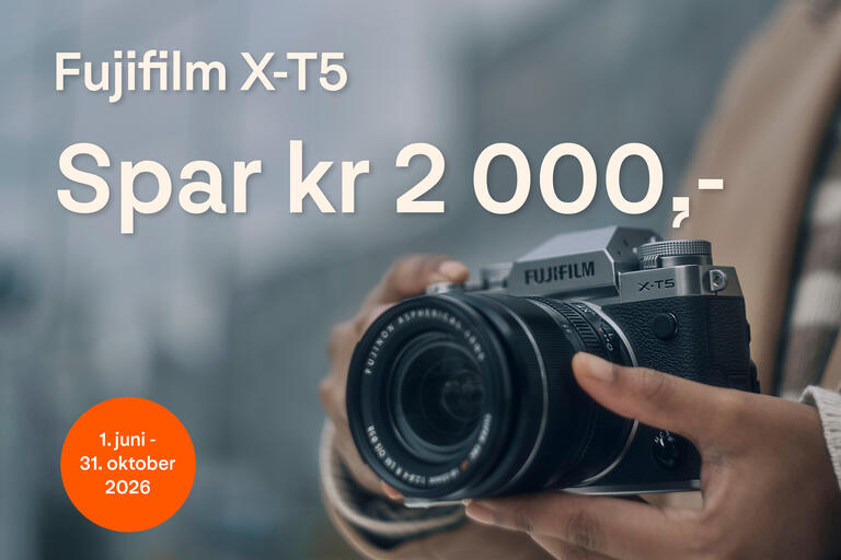 Fujifilm X-T5 tilbud